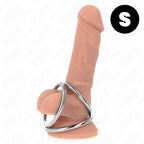 KINK - DREIFACH CHROM METALL PENISRING 3,2 CM BIS 4,5 CM - Vanelion Paradise
