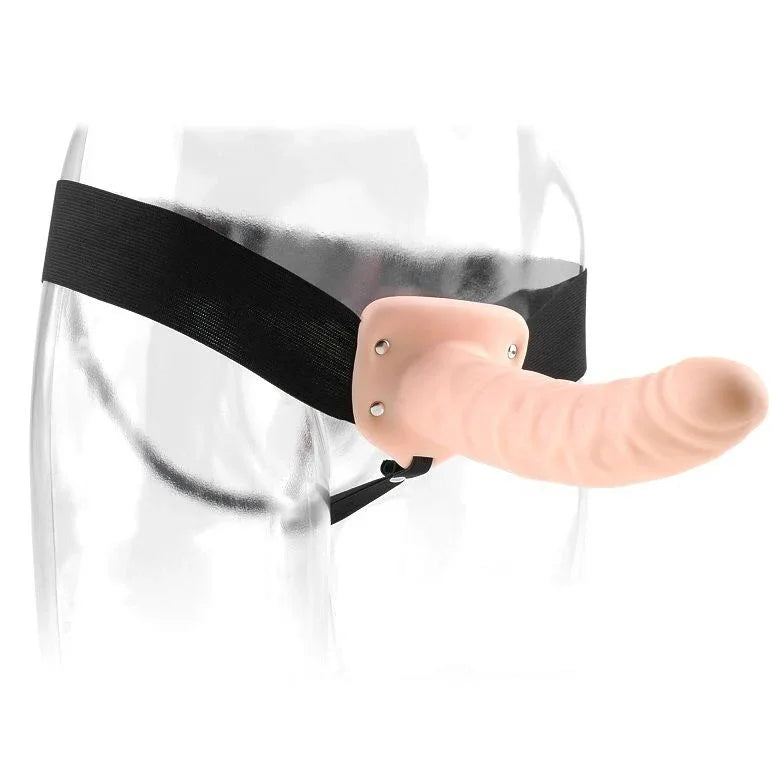 FETISH FANTASY SERIES - 19 CM HOHL STRAP-ON NATUR - Vanelion Paradise