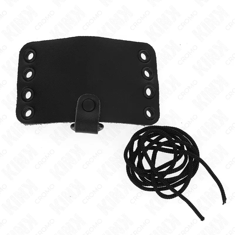 KINK - PENISRING AUS LEDER MIT SCHNÜRVERSCHLUSS UND SCHNÜRSENKEL - Vanelion Paradise