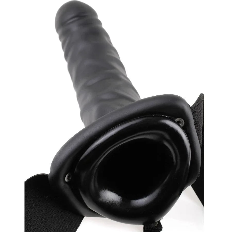 FETISH FANTASY SERIES - 19 CM HOHL STRAP-ON SCHWARZ - Vanelion Paradise