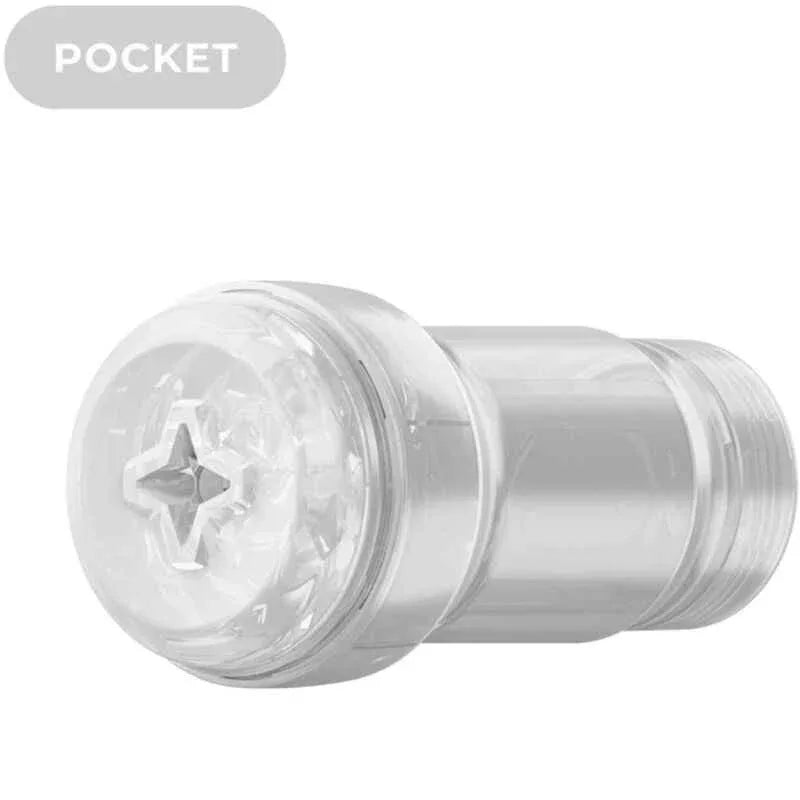 KIIROO - FEEL POCKET STROKER KRISTALL VON KIIROO TRANSPARENT - Vanelion Paradise