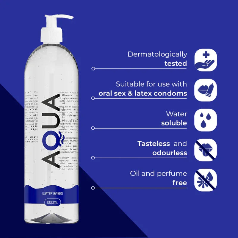 AQUA QUALITY - SCHMIERMITTEL AUF WASSERBASIS 1000 ML - Vanelion Paradise
