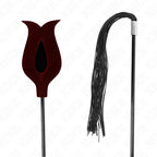 KINK - ROSENFORM QUASTENPEITSCHE AUS SILIKON 45 CM - Vanelion Paradise