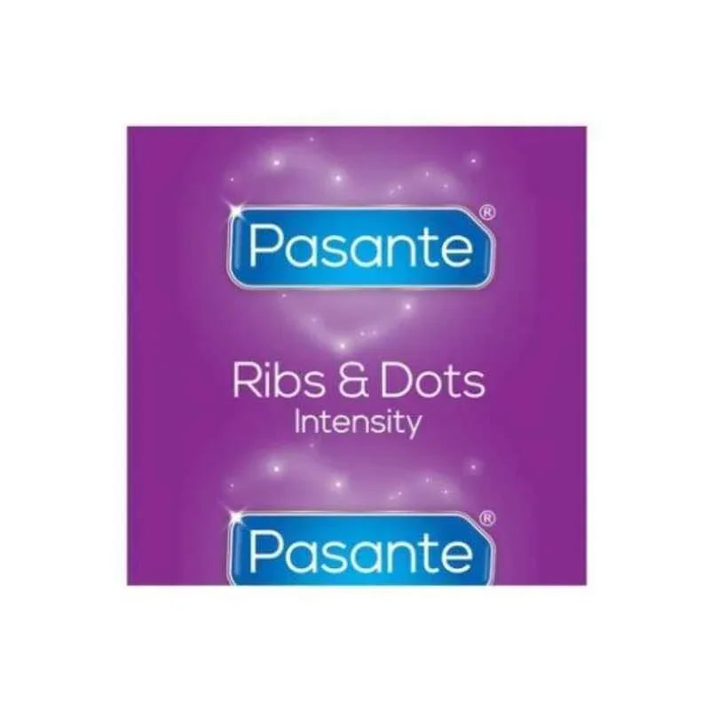 PASANTE - RIBS & DOTS INTENSITY KONDOME 144 EINHEITEN - Vanelion Paradise