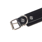SUBBLIME - 953690 HANDSCHELLEN MIT BONDAGE-GÜRTEL SCHWARZ EINE GRÖSSE - Vanelion Paradise