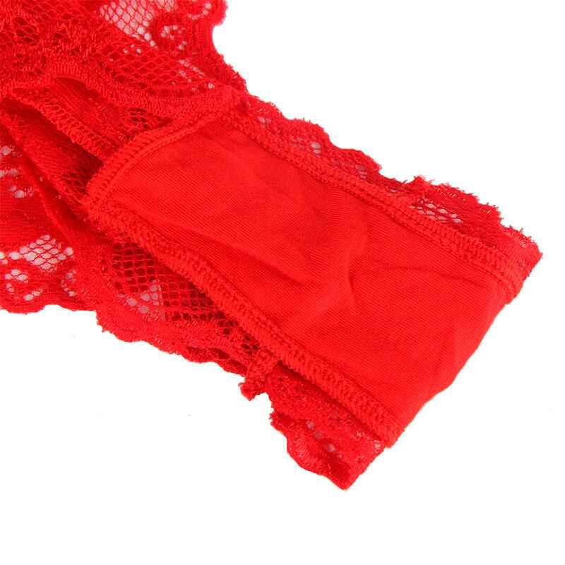 SUBBLIME - 953980 SEXY BODY MIT RÜSCHEN + GÜRTEL ROT L/XL - Vanelion Paradise