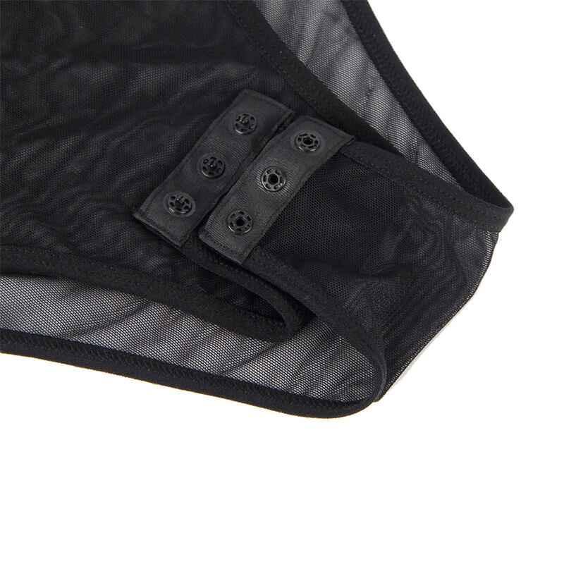 SUBBLIME - 954055 SEXY SPITZEN-BODY SCHWARZ S/M - Vanelion Paradise