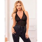 SUBBLIME - 954147 BODY MIT STRUMPFGÜRTEL SCHWARZ S/M - Vanelion Paradise