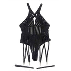 SUBBLIME - 954147 BODY MIT STRUMPFGÜRTEL SCHWARZ S/M - Vanelion Paradise