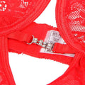 SUBBLIME - 954215 SPITZEN-BABYDOLL MIT VERSTELLBAREN TRÄGERN ROT L/XL - Vanelion Paradise