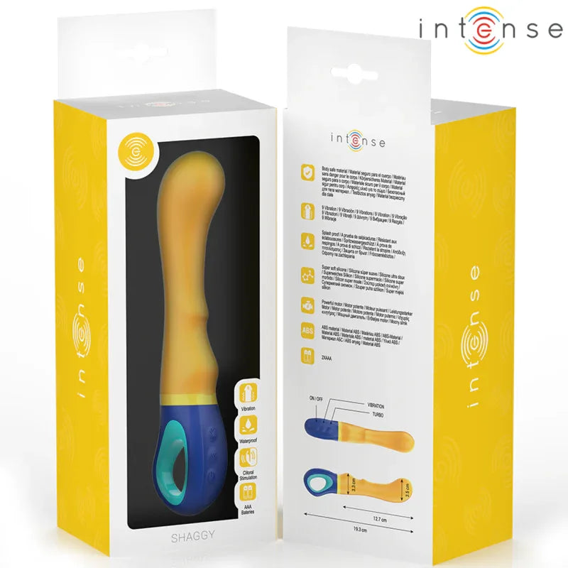 INTENSIV – SHAGGY GELBER G-SPOT-VIBRATOR - Vanelion Paradise