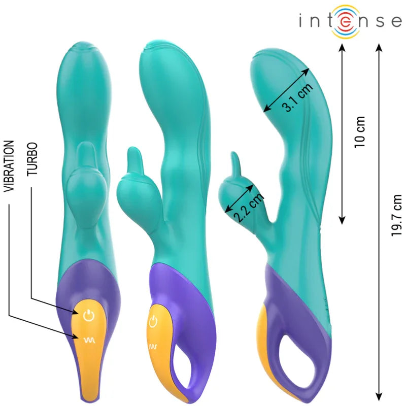 INTENSE - FRED RABBIT VIBRATOR BLAU - Vanelion Paradise
