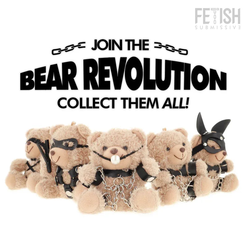 FETISH SUBMISSIVE - FOZZIE TEDDYBÄR BDSM MODELL 3 - Vanelion Paradise
