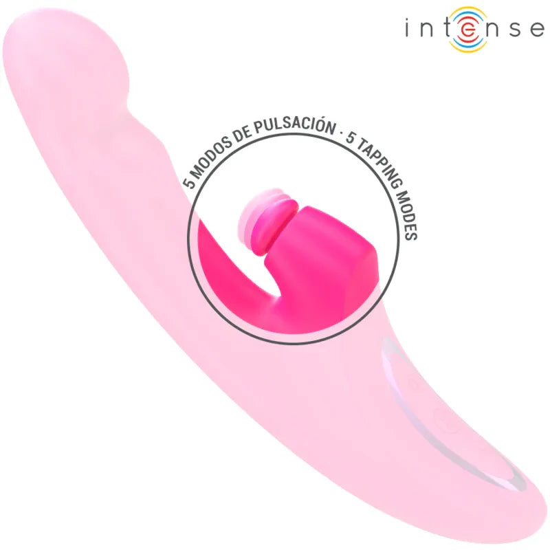 INTENSE - EMI VIBRATOR 13,5 CM MULTIFUNKTION 3 IN 1 10 VIBRATIONEN ROSA - Vanelion Paradise
