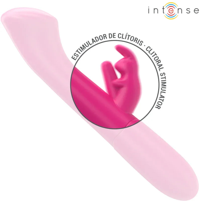 INTENSE - JULIETA RABBIT VIBRATOR 18,6 CM 10 VIBRATIONEN ROSA - Vanelion Paradise