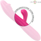 INTENSE - IVY FLEXIBLER VIBRATOR 10 VIBRATIONEN MIT STIMULIERENDER ZUNGE ROSA - Vanelion Paradise