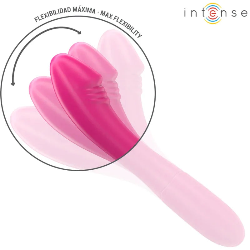 INTENSE - BELINDA VIBRATOR 19 CM FLEXIBEL 10 VIBRATIONEN ROSA - Vanelion Paradise