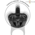 INTENSE - MABEL VIBRATIONSRING 10 VIBRATIONEN MIT KLITORISSTIMULATOR SCHWARZ - Vanelion Paradise