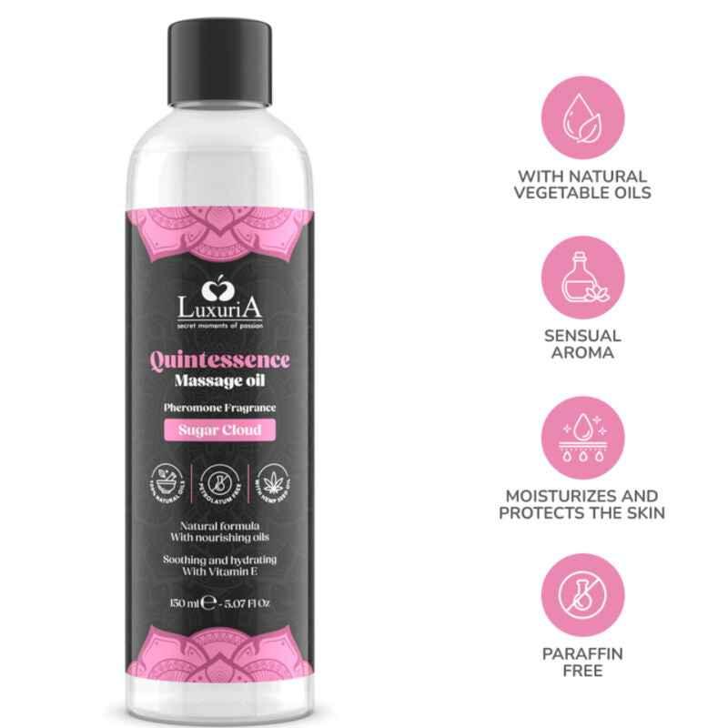 INTIMATELINE LUXURIA - MASSAGEÖL ZUCKERWOLKE 150 ML - Vanelion Paradise