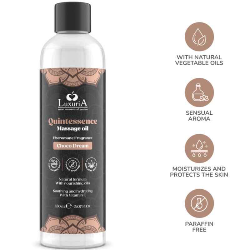 INTIMATELINE LUXURIA - MASSAGEÖL SCHOKOLADE 150 ML - Vanelion Paradise