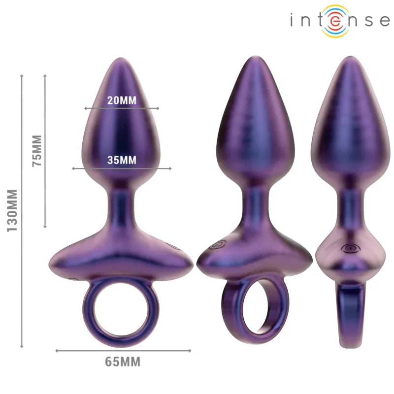INTENSE - MICHAEL VIBRIERENDER ANALSTECKER MODELL 2 FERNBEDIENUNG - Vanelion Paradise