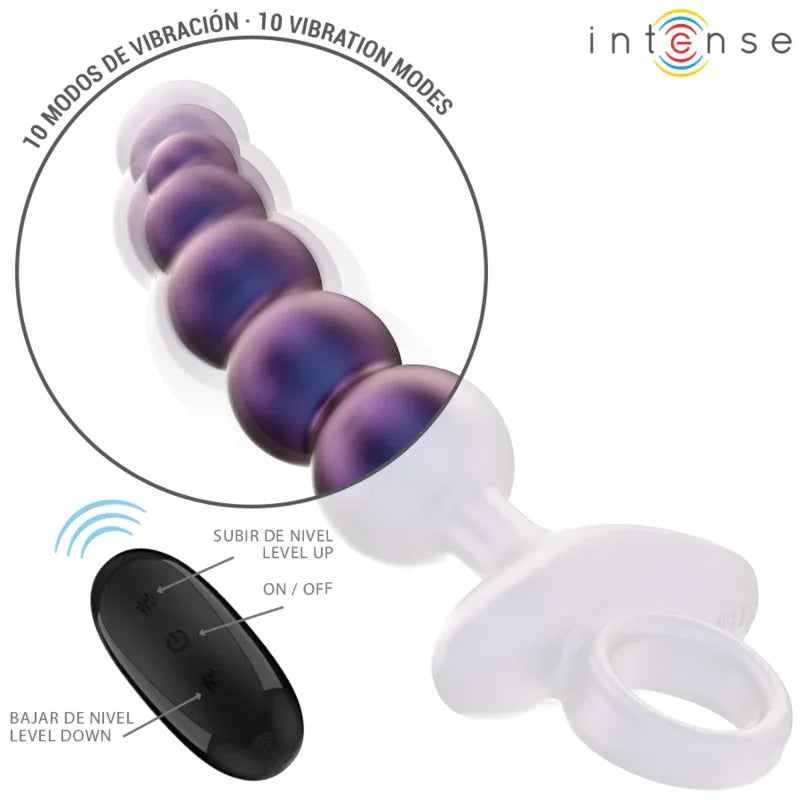 INTENSE - TITO VIBRIERENDER ANALSTECKER MODELL 3 MIT FERNBEDIENUNG - Vanelion Paradise