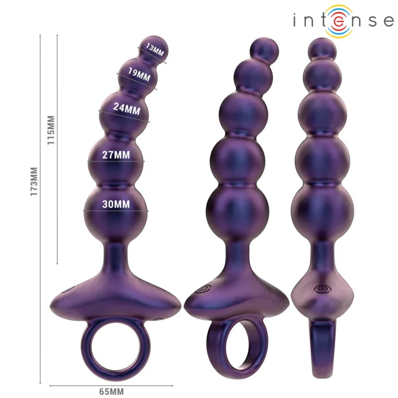 INTENSE - TITO VIBRIERENDER ANALSTECKER MODELL 3 MIT FERNBEDIENUNG - Vanelion Paradise