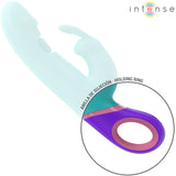 INTENSE - MONICA RABBIT VIBRATOR MIT ROTIERENDEM G-SPOT-STIMULATOR BLAU - Vanelion Paradise