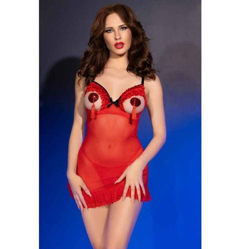 CHILIROSE - CR 4832 BABYDOLL ROT L/XL - Vanelion Paradise