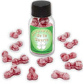 DIABLO PICANTE - 12 PENISFÖRMIGE GLÜCKSBONBONS ERDBEERE/KIRSCHE - Vanelion Paradise