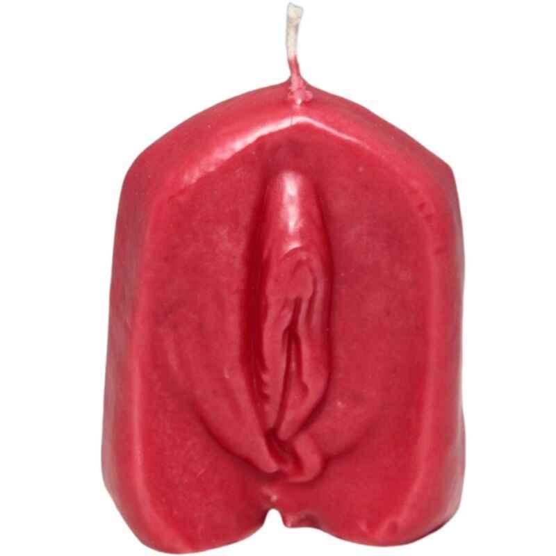 DIABLO PICANTE – VAGINA-FÖRMIGE KERZE ROT - Vanelion Paradise