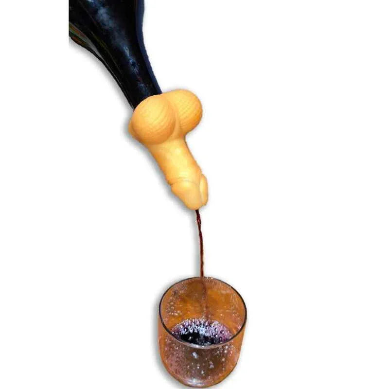DIABLO PICANTE - GOLDENE WEINKARAFFE IN PENISFORM - Vanelion Paradise