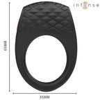 INTENSE - CLOVER VIBRATOR PENISRING 10 VIBRATIONEN SCHWARZ - Vanelion Paradise