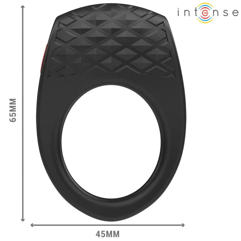INTENSE - CLOVER VIBRATOR PENISRING 10 VIBRATIONEN SCHWARZ - Vanelion Paradise