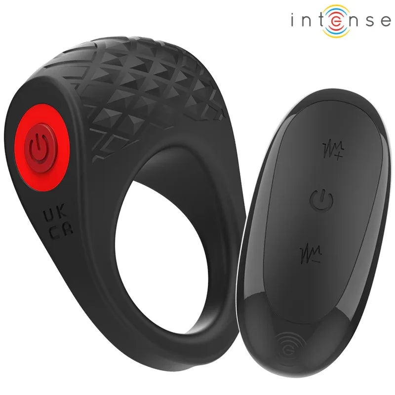 INTENSE - CLOVER VIBRATOR PENISRING 10 VIBRATIONEN SCHWARZ - Vanelion Paradise