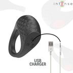 INTENSE - CLOVER VIBRATOR PENISRING 10 VIBRATIONEN SCHWARZ - Vanelion Paradise