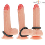 INTENSE - HUGH 3 BASIC PENISRINGE AUS SILIKON SCHWARZ - Vanelion Paradise