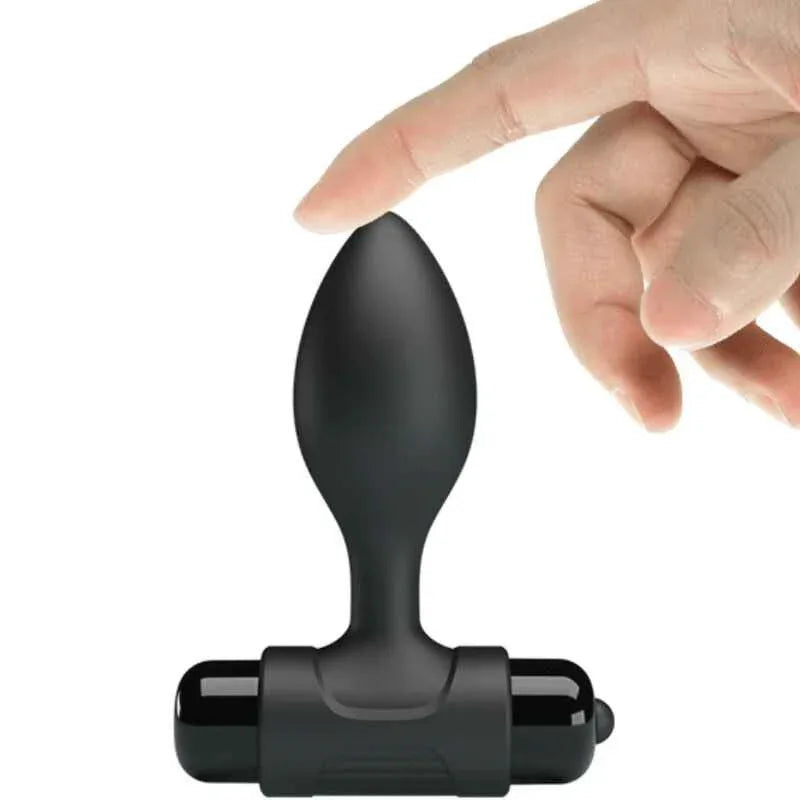 PRETTY LOVE - VIBRA BUTT 10 VIBRATIONEN ANALSTECKER SCHWARZ - Vanelion Paradise