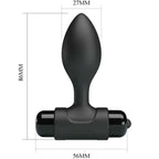 PRETTY LOVE - VIBRA BUTT 10 VIBRATIONEN ANALSTECKER SCHWARZ - Vanelion Paradise