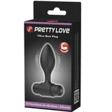 PRETTY LOVE - VIBRA BUTT 10 VIBRATIONEN ANALSTECKER SCHWARZ - Vanelion Paradise