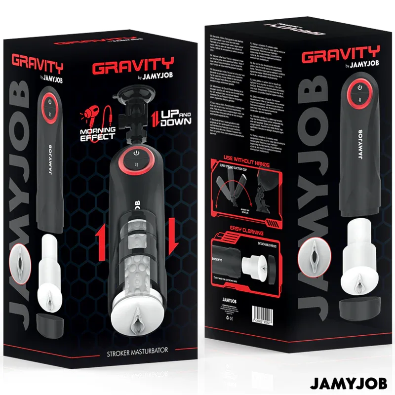 JAMYJOB - AUTOMATISCHER VAGINA-MASTURBATOR MIT GRAVITY-FUNKTION, 5 SAUGMODI - Vanelion Paradise