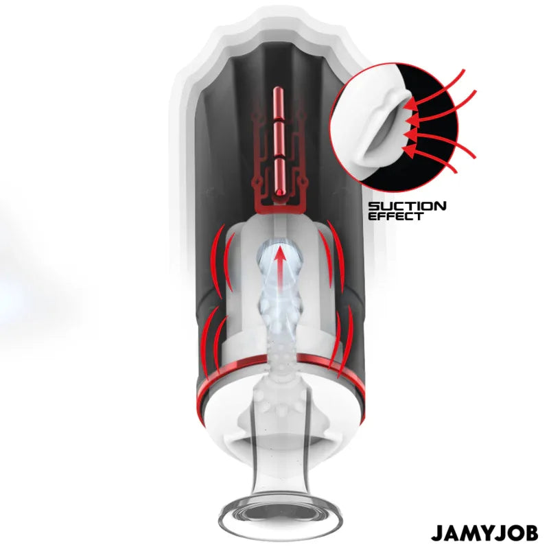 JAMYJOB - MEGABITE AUTOMATISCHER MUNDMASTURBATOR 5 SAUG- UND VIBRATIONSMODI - Vanelion Paradise