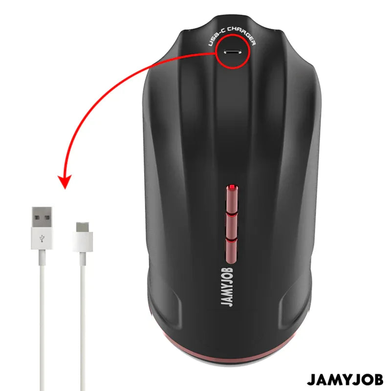 JAMYJOB - MEGABITE AUTOMATISCHER MUNDMASTURBATOR 5 SAUG- UND VIBRATIONSMODI - Vanelion Paradise