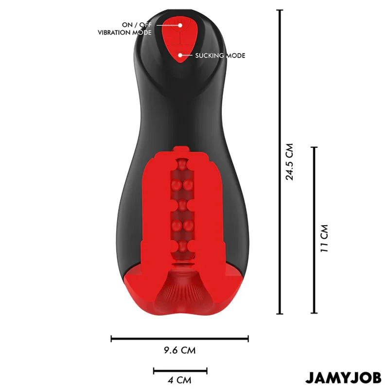 JAMYJOB - CORE-X AUTOMATISCHER MASTURBATOR 5 SAUG- UND VIBRATIONSMODI - Vanelion Paradise