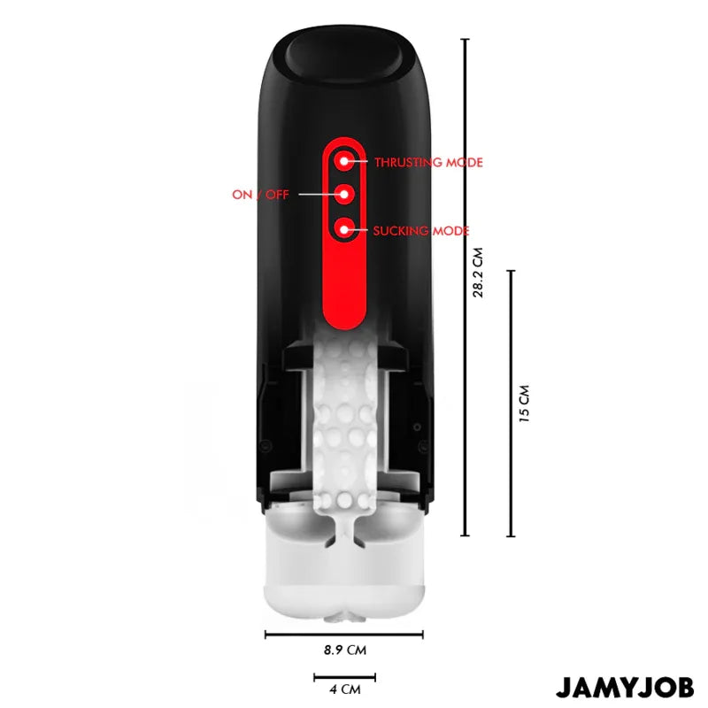 JAMYJOB - PHANTOM AUTOMATISCHER VAGINA-MASTURBATOR 5 SAUG- UND STOSSMODI - Vanelion Paradise