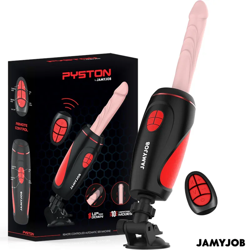 JAMYJOB - PYSTON BASE AUTOMATISCHER MASTURBATOR MIT FERNBEDIENUNG - Vanelion Paradise