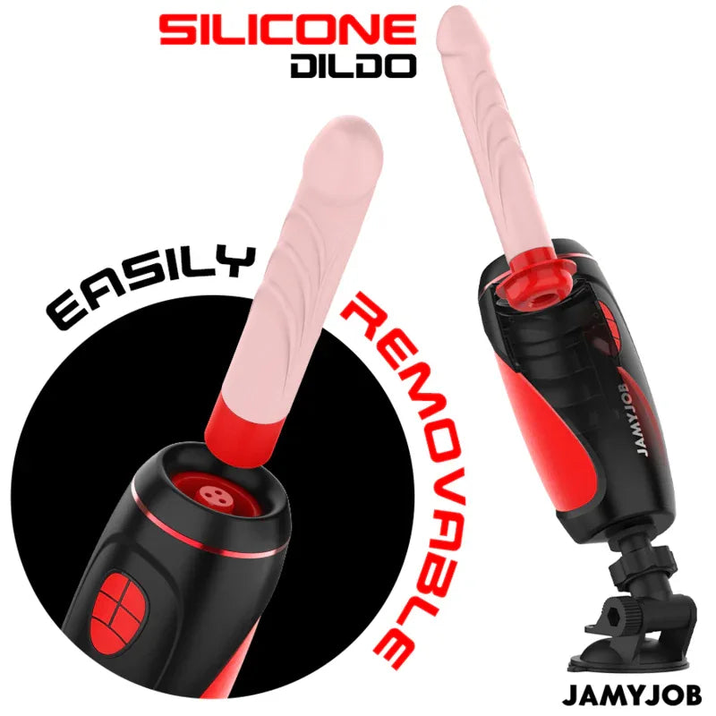 JAMYJOB - PYSTON BASE AUTOMATISCHER MASTURBATOR MIT FERNBEDIENUNG - Vanelion Paradise