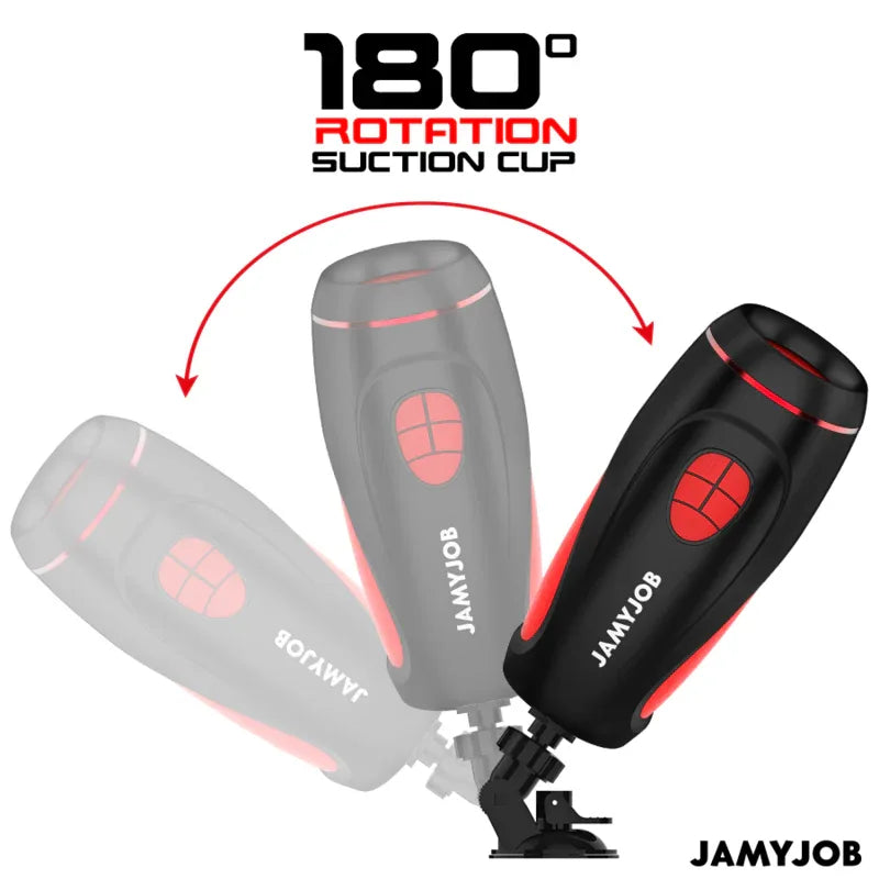JAMYJOB - PYSTON BASE AUTOMATISCHER MASTURBATOR MIT FERNBEDIENUNG - Vanelion Paradise