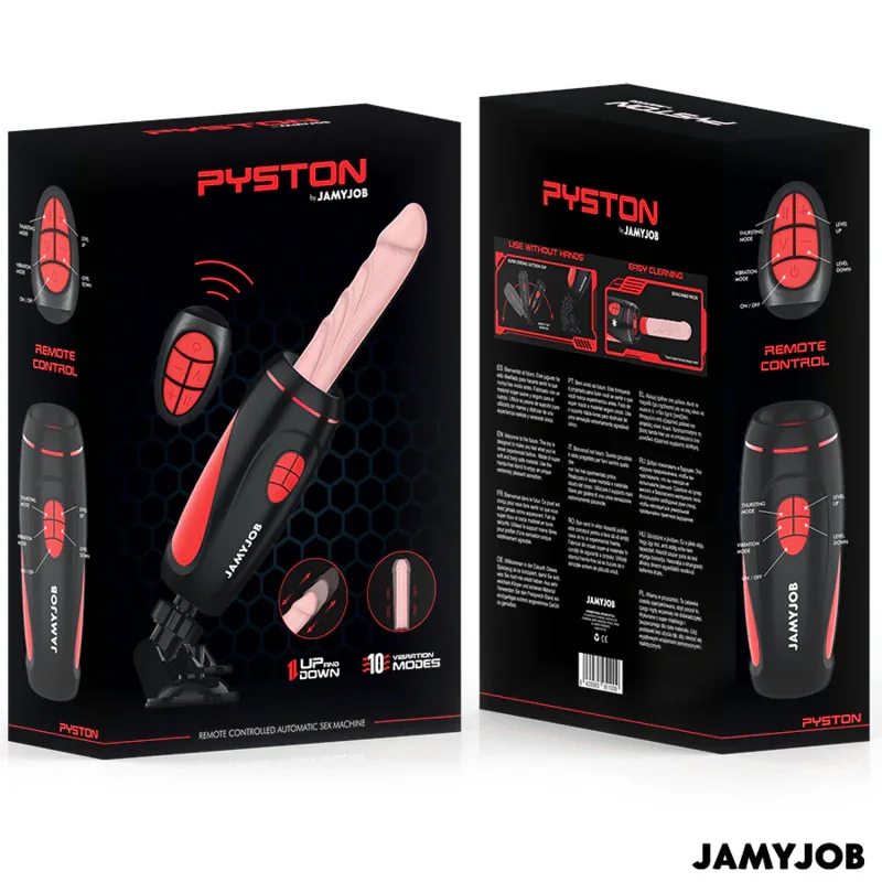 JAMYJOB - PYSTON BASE AUTOMATISCHER MASTURBATOR MIT FERNBEDIENUNG - Vanelion Paradise