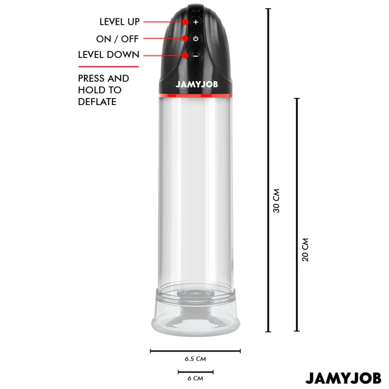 JAMYJOB - XPAND AUTOMATISCHE PUMPE 3 SAUGSTUFEN GRAU - Vanelion Paradise